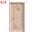 Steel exterior door security door cladding main design for residential building